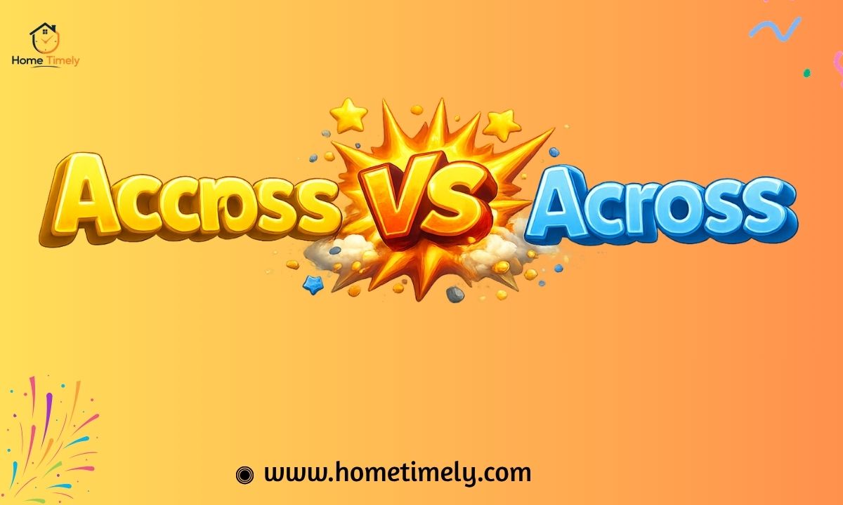 Accross vs Across, Which Is the Correct Spelling