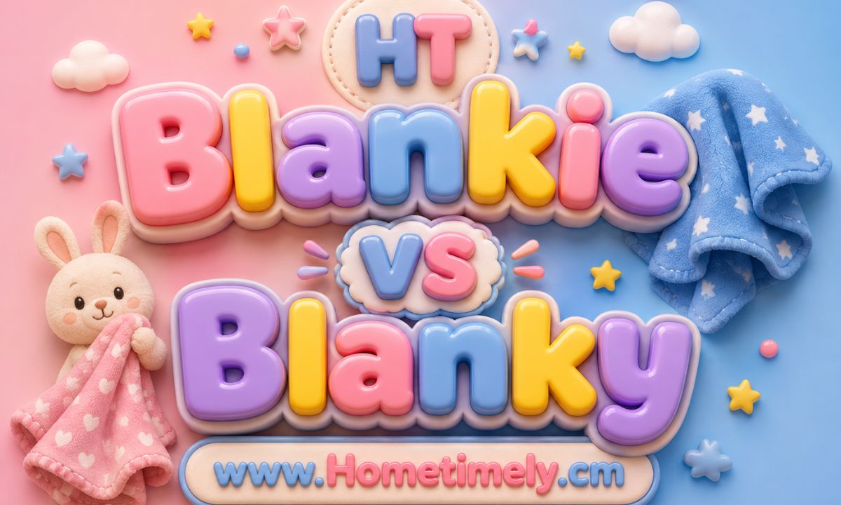 Blankie vs Blanky Difference, Meaning, and Everything Explained