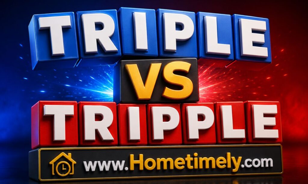 Comparison Triple vs Tripple vs Treble