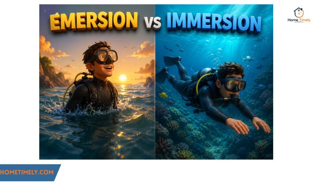 Emersion vs Immersion A Quick Comparison