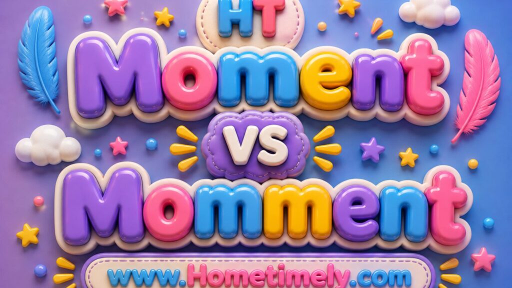 Moment vs Momment Which Is Correct