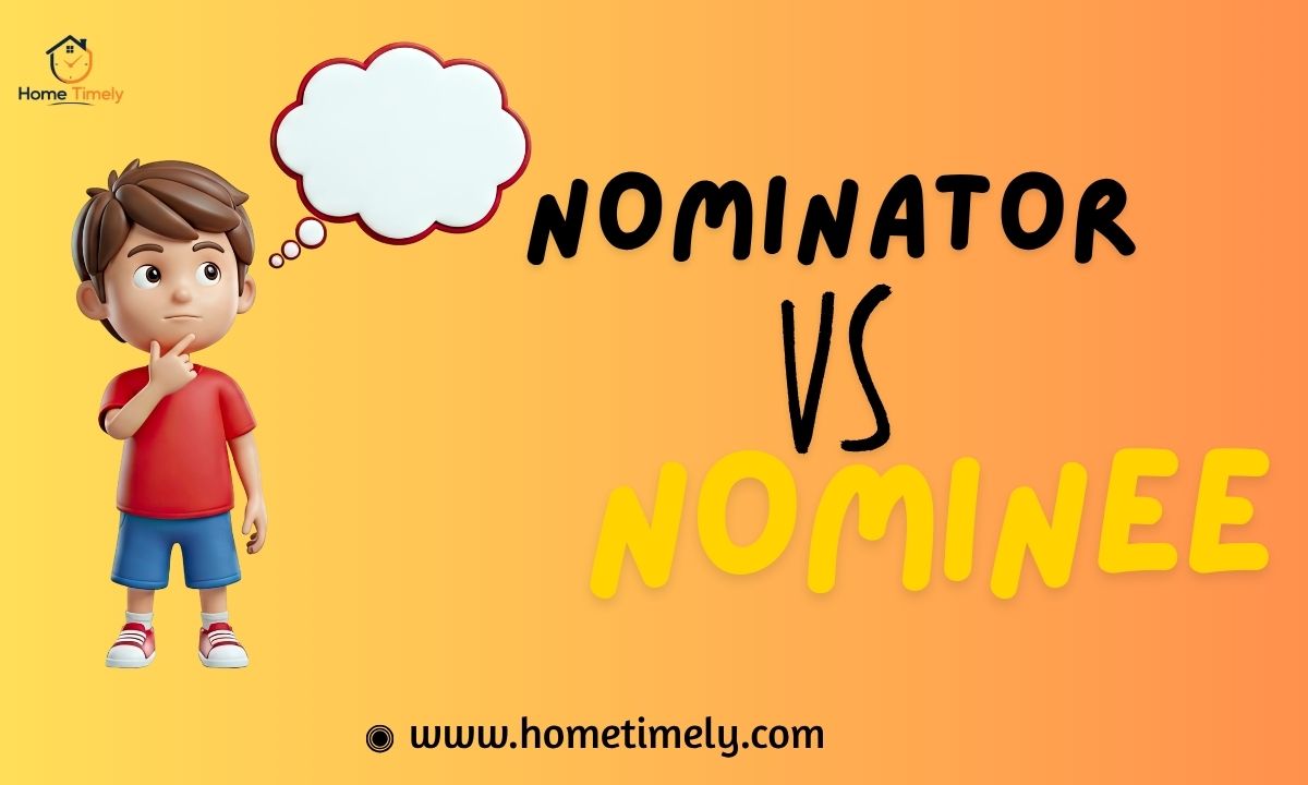Nominator vs Nominee