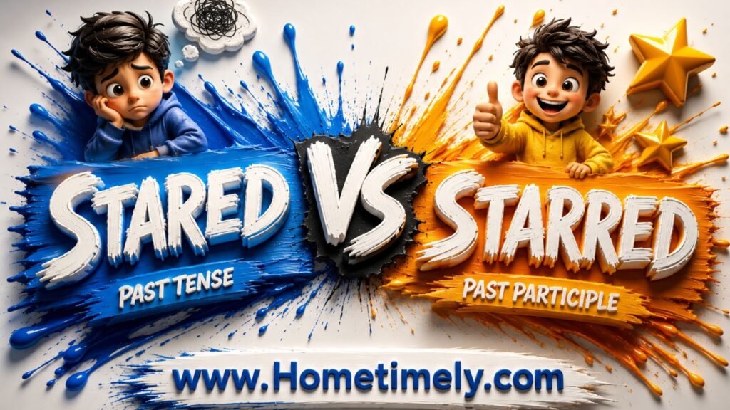 Staring vs Starring Extended Clarification