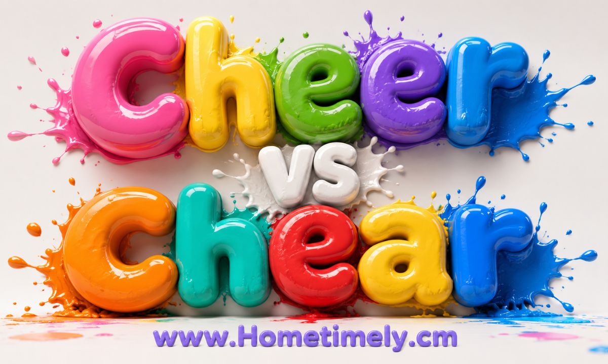 Cheer vs Chear