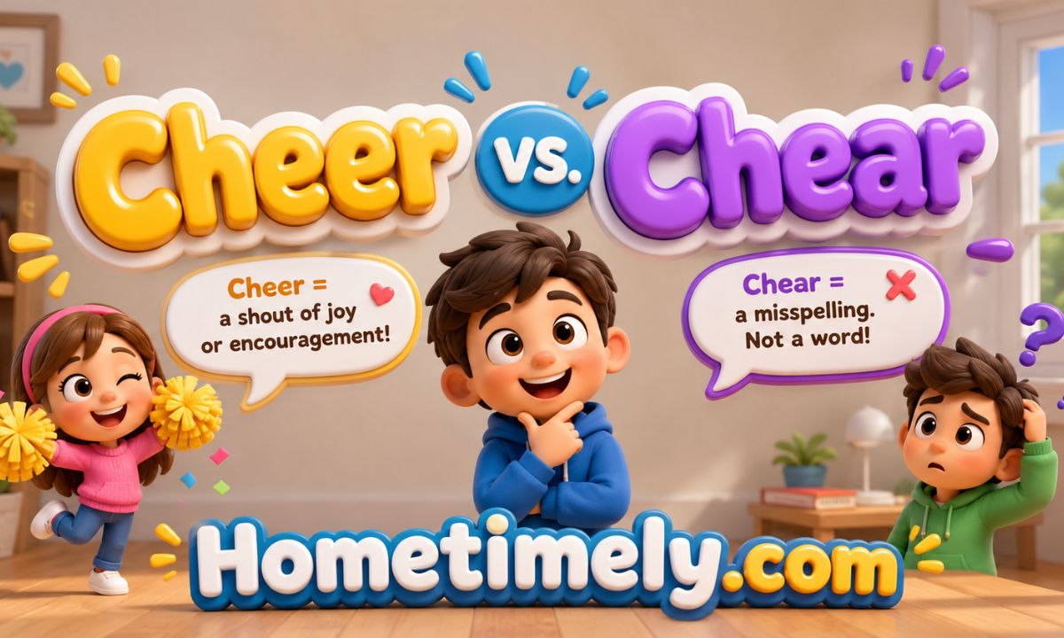 Cheer vs. Chear