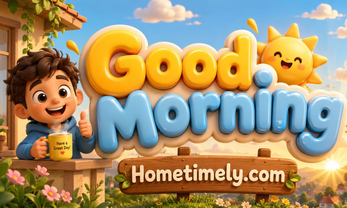 Goodmorning or Good Morning
