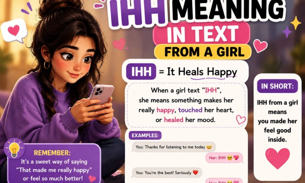 IHH Meaning in Text from A Girl