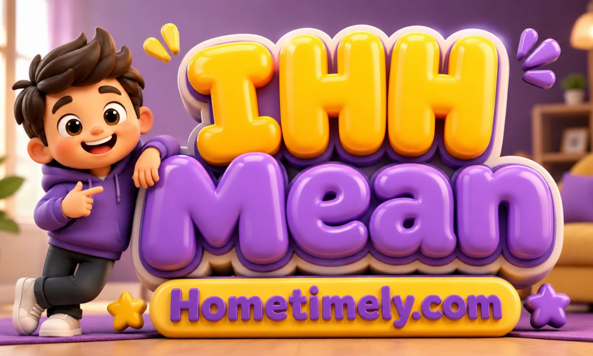 IHH Meaning in Text