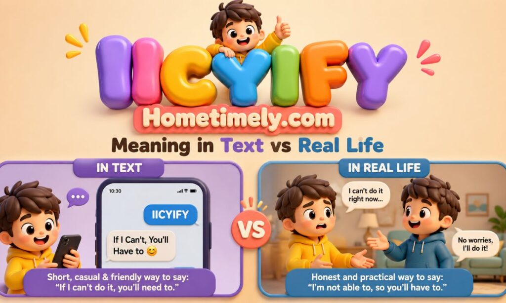 IICYIFY Meaning in Text vs Real Life