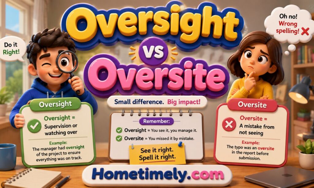 Oversight in Business and Management