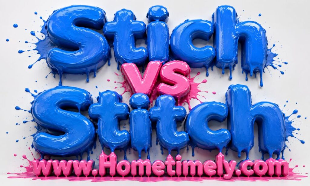 Stich vs Stitch Key Differences Explained