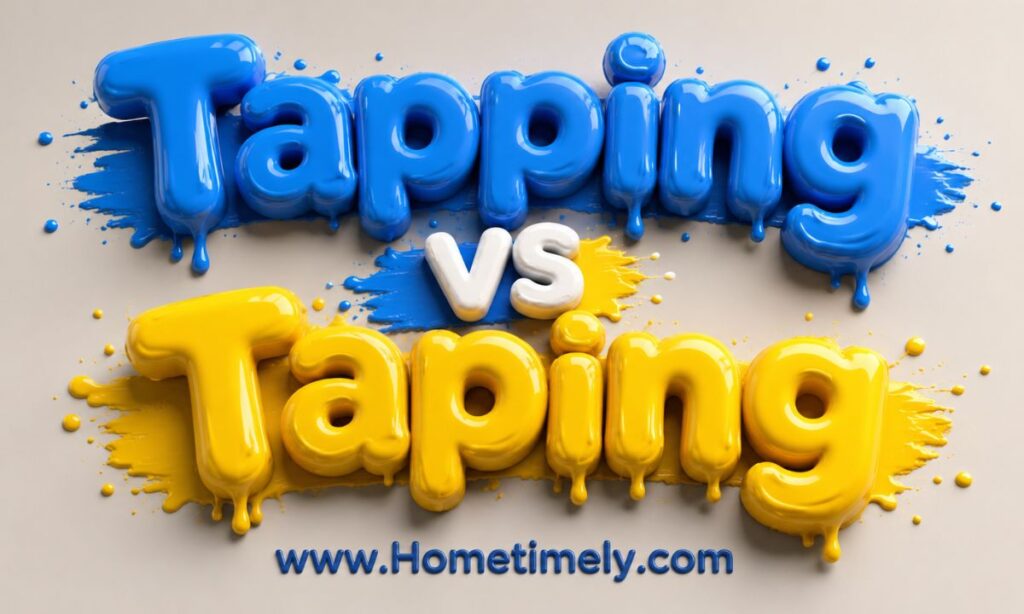 Tapping vs Taping The Core Difference Explained