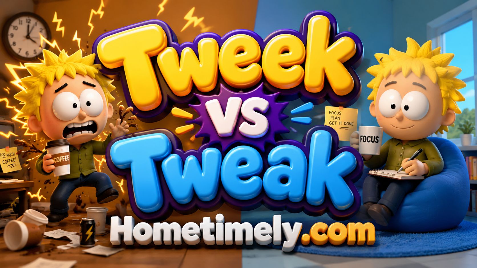 Tweek vs Tweak