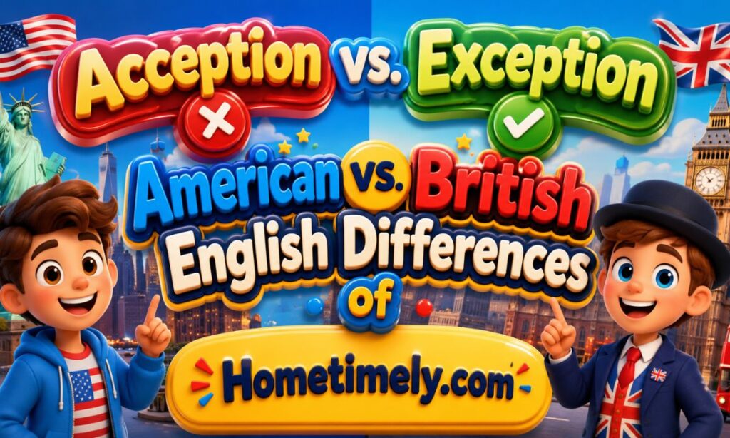 American vs British English Differences
