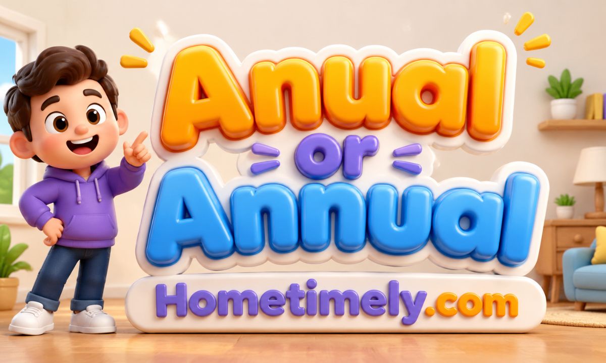Anual or Annual