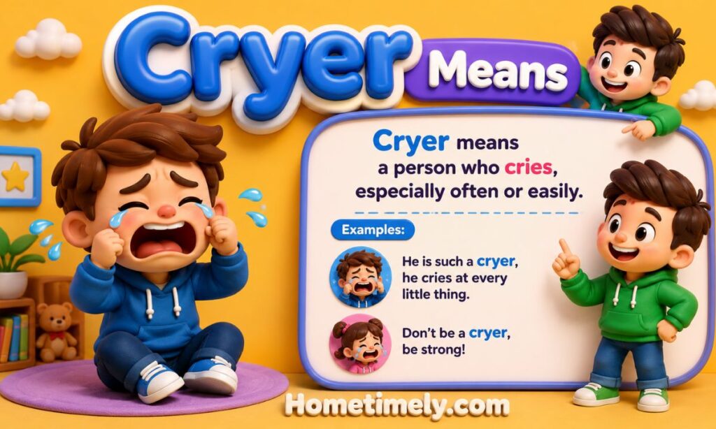Cryer Means