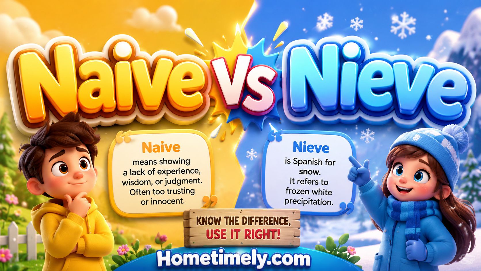 Naive or Nieve