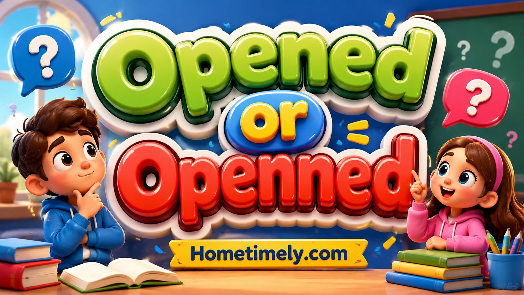 Opened or Openned