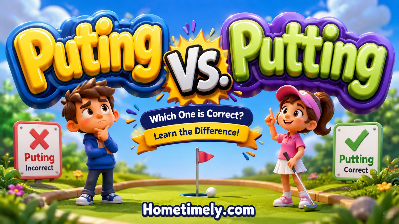 Puting vs. Putting