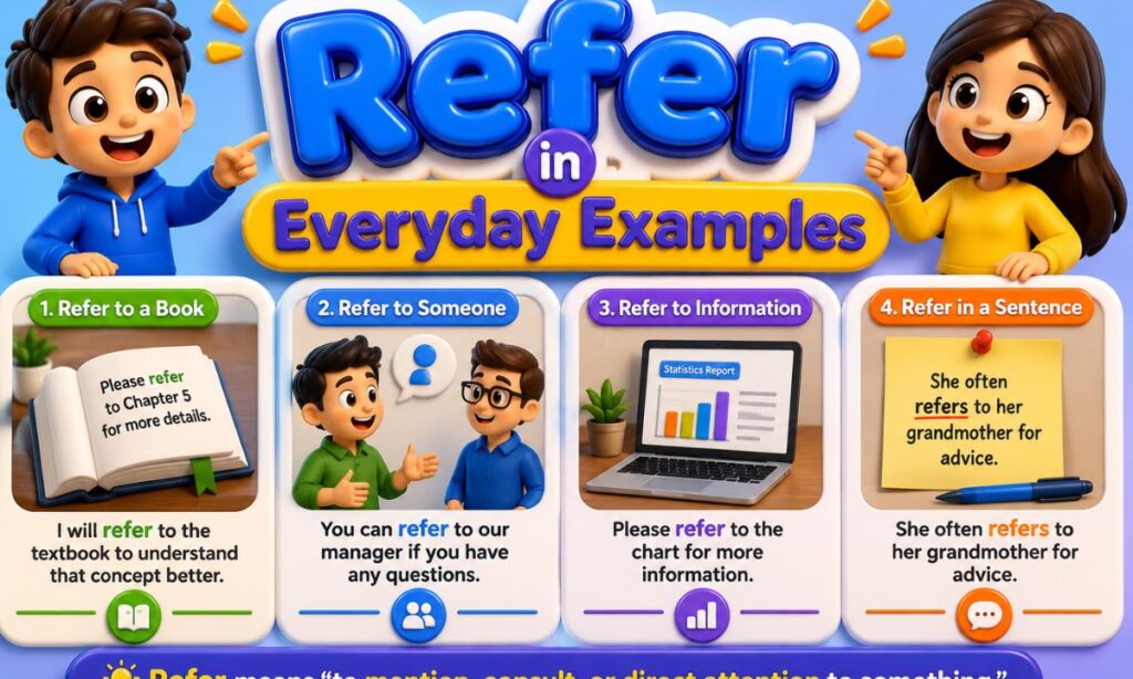 Refer in Everyday Examples