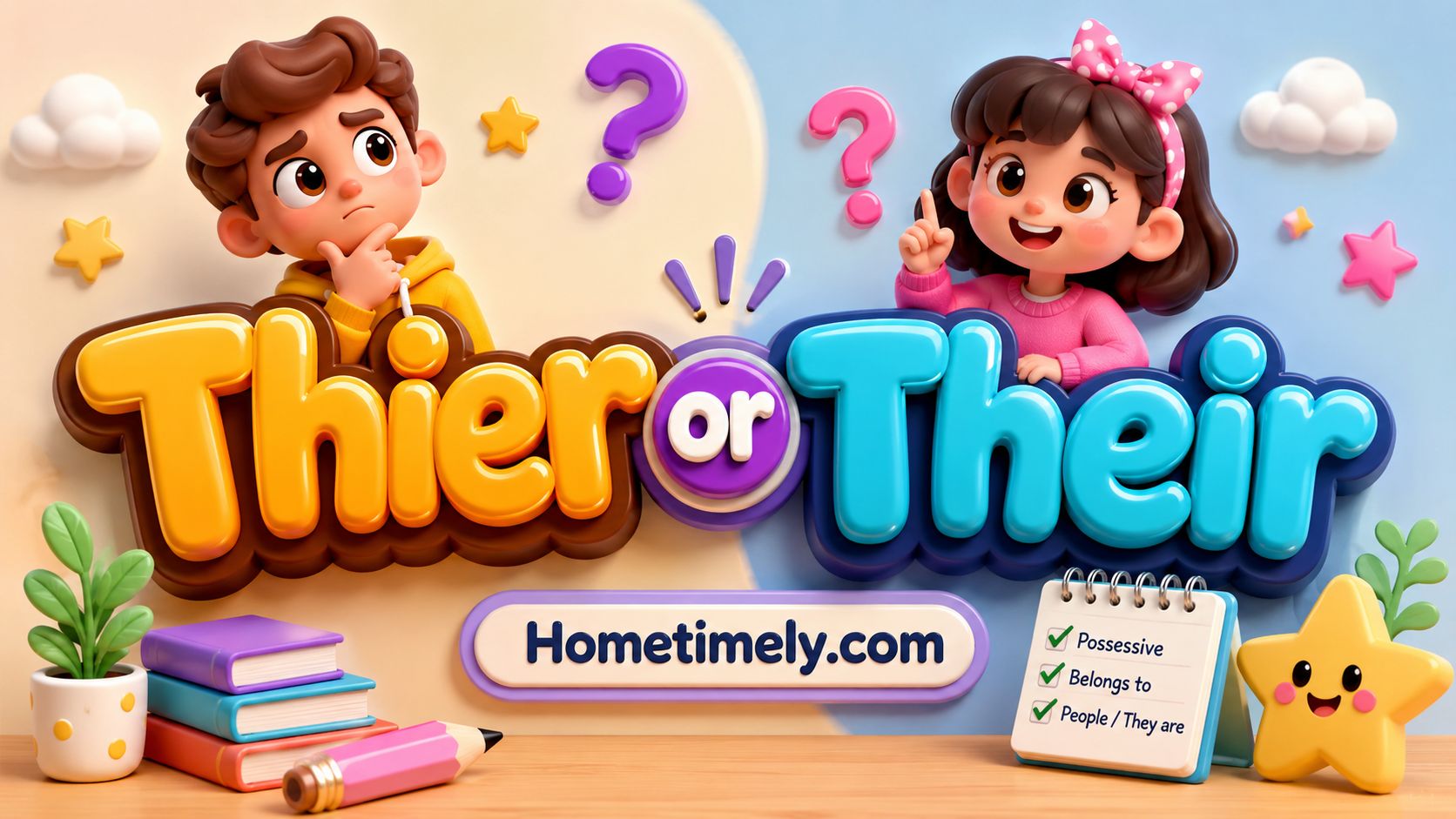 Thier or Their