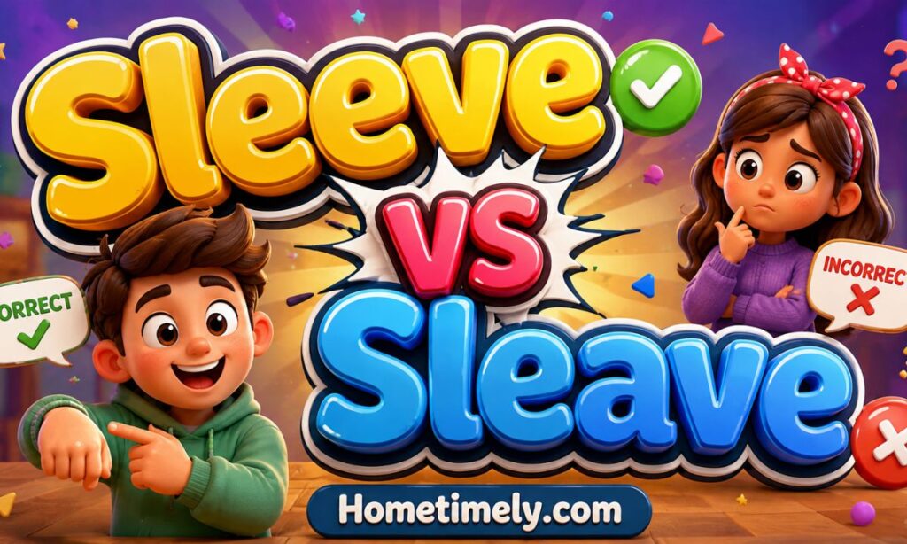 How to Decide Sleeve or Sleave