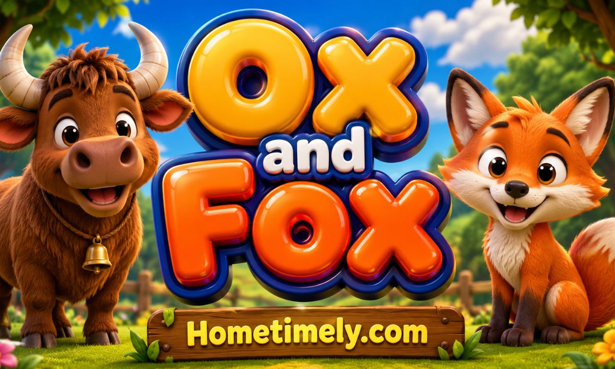 Plural of Ox and Fox