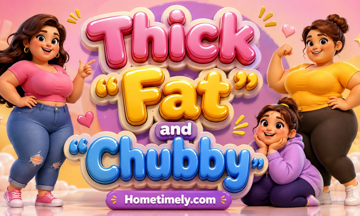 Thick Fat and Chubby