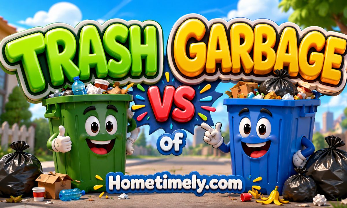 Trash vs Garbage
